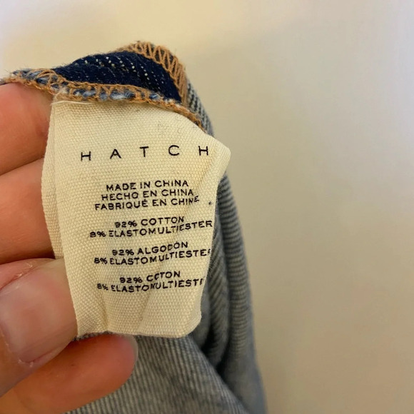 HATCH Maternity Jean Indigo Blue Size 29 - Picture 8 of 8